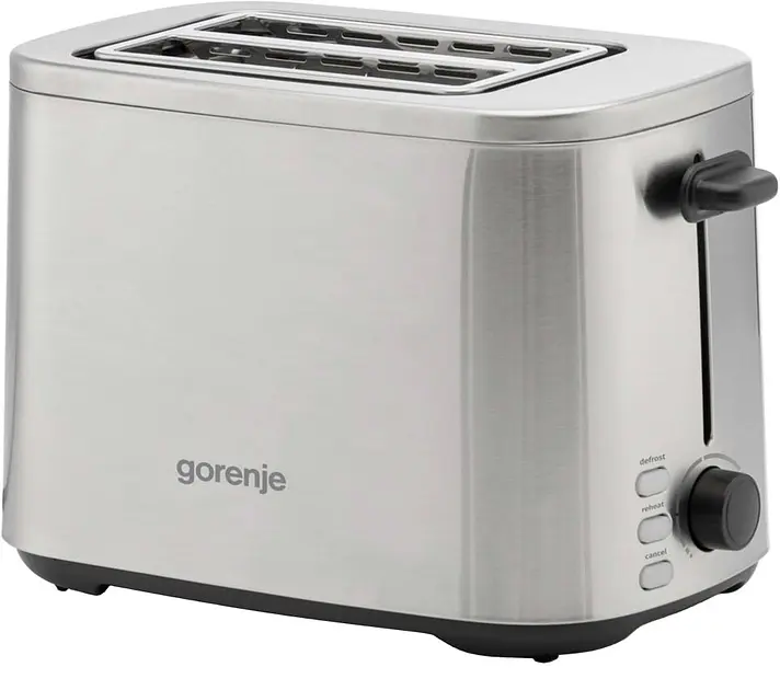 Тостер Gorenje T800DS (7040733) 800W сріблястий (нержавіюча сталь) - фото 2