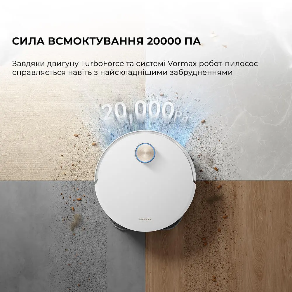 Робот-пылесос Dreame X50 Ultra Complete RLX85CE-4-WH White - фото 7