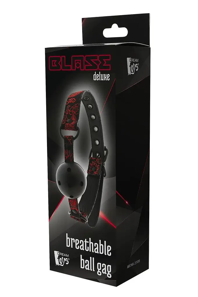 Кляп Blaze Deluxe Breathable Ball Gag - фото 2