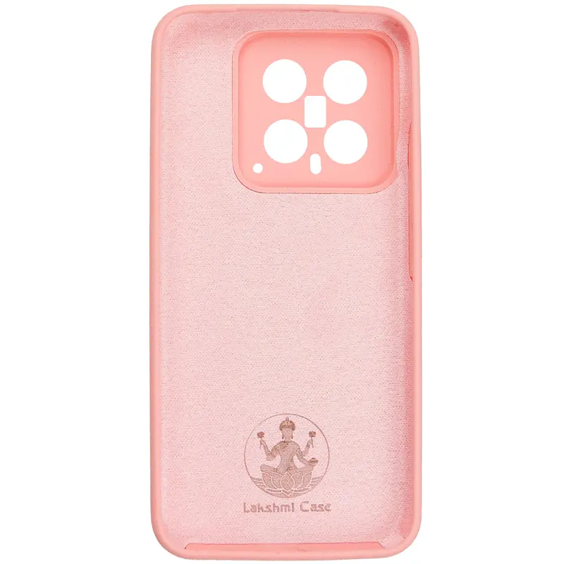 Чохол Silicone Cover Ummi Lakshmi Full Camera (AA) для Xiaomi 14 Рожевий / Pink - фото 3