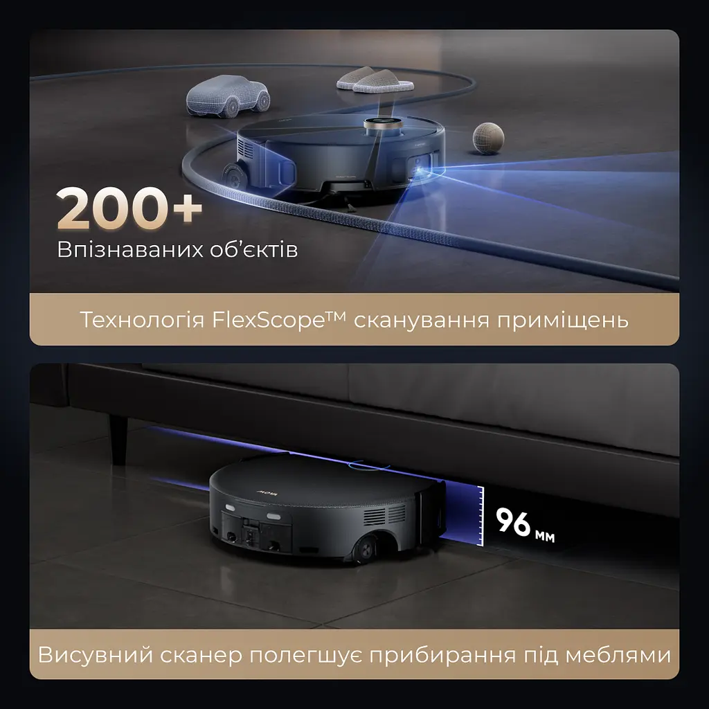 Робот пилосос MOVA Z60 Ultra Roller Complete Black-EUA - фото 2