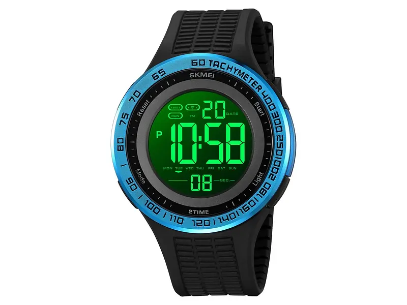Чоловічий наручний годинник 2155BU Blue Skmei acs0030227 - фото 3