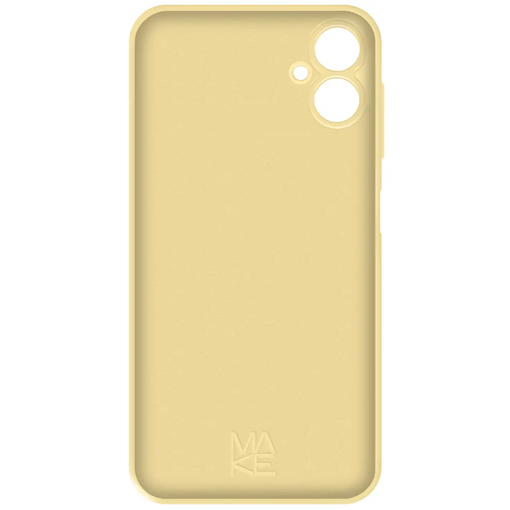 Чохол MAKE Samsung A06 Silicone Gold - фото 2