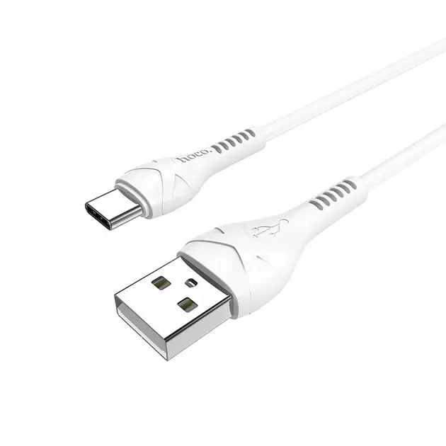 Кабель HOCO X37 Cool Power charging data cable for Type-C 3A 1m Білий