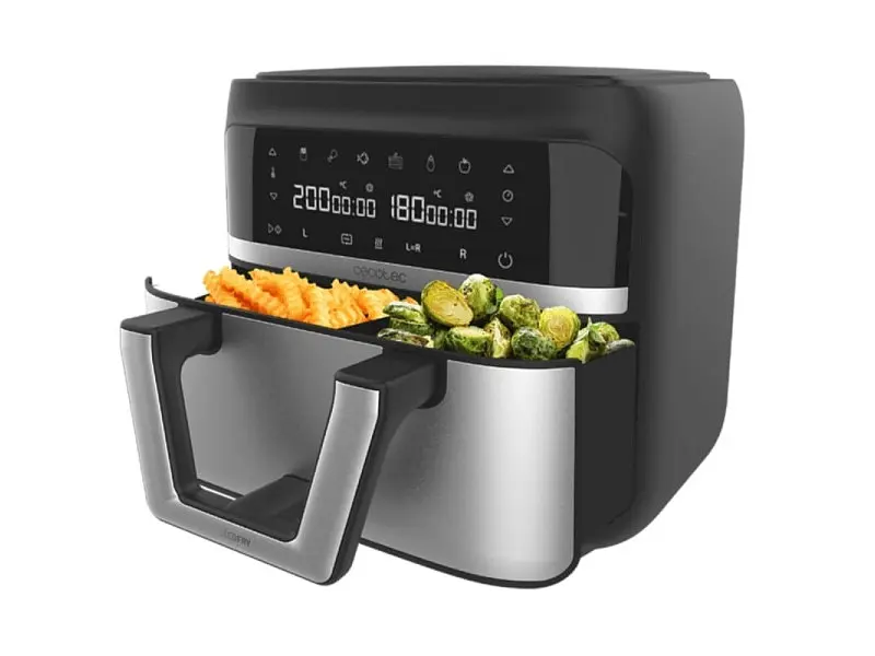 Мультипіч (аерофритюрниця) Cecotec Cecofry Dual 9000 (A01_EU01_100149) - фото 2