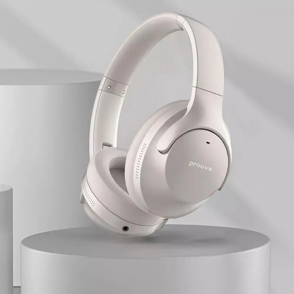Беспроводные наушники  Proove Silence with ANC серые - фото 2