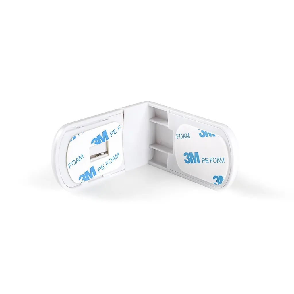 Замок-блокатор кутовий з кнопкою MBM Kids білий (BS-05 WHITE) - фото 7