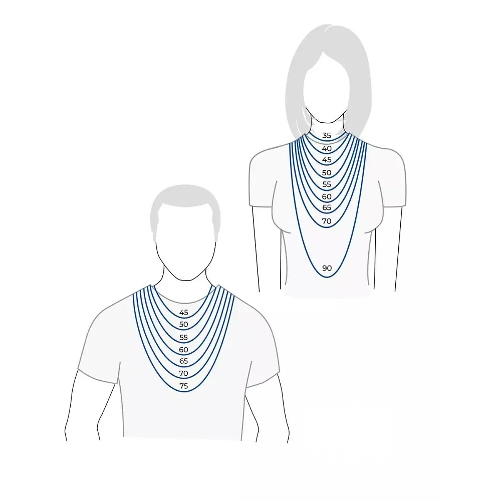 Срібний ланцюг Ролло (16005.20) 55 - фото 4