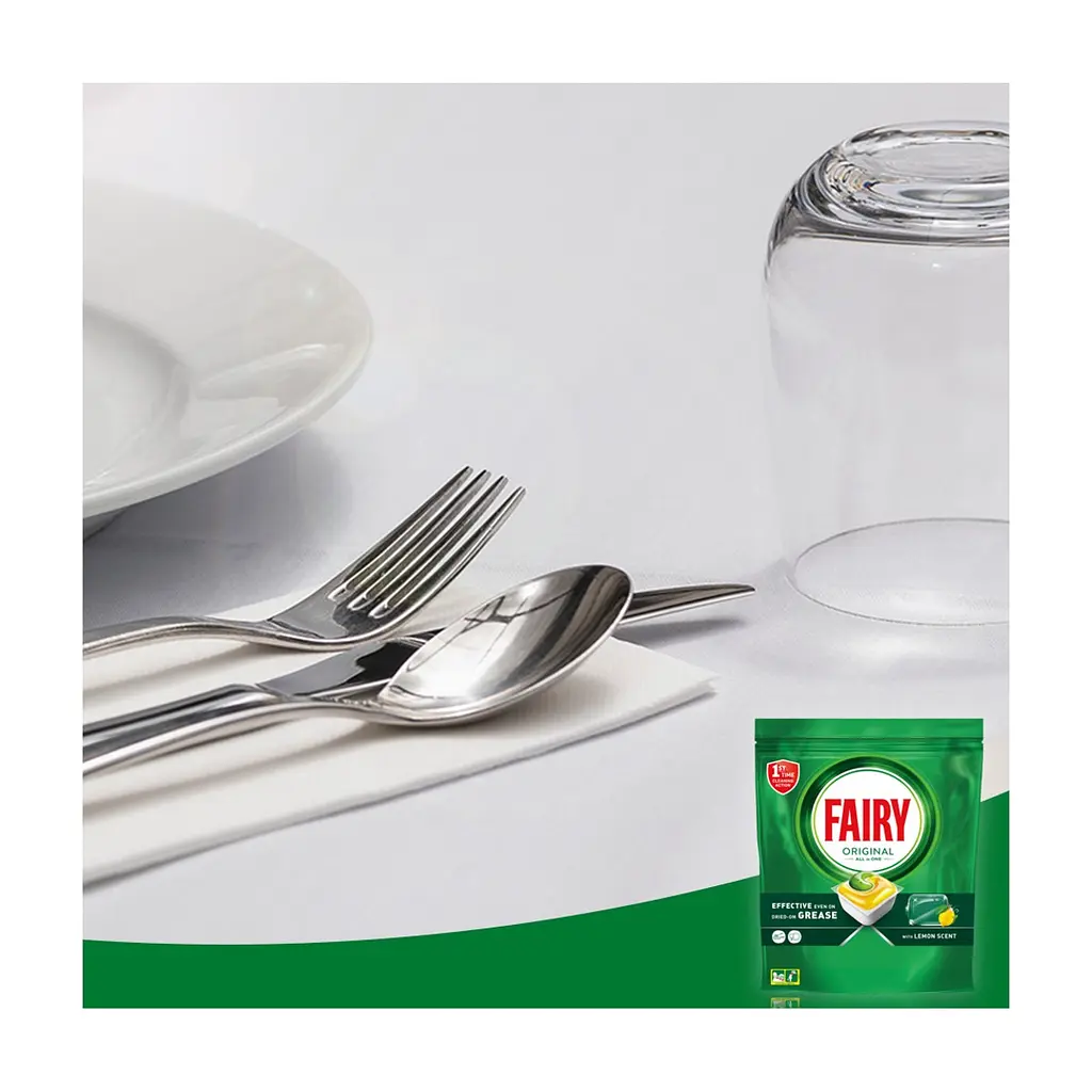 Таблетки для посудомийних машин Fairy Original All in One Lemon 29 шт. (8006540726891/8700216237314) - фото 3