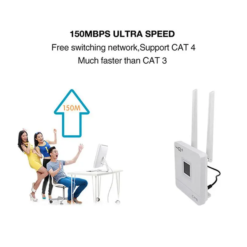 4G/3G Wi-Fi роутер Voltonic CPE CPE903 без акумулятора - фото 3