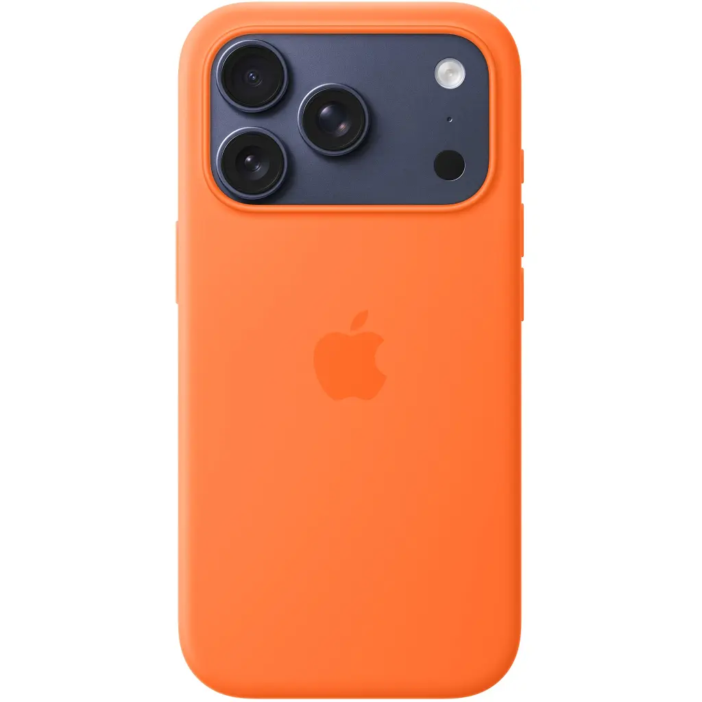 Чохол до мобільного телефона Apple Silicone iPhone 17 Pro Orange Model A3559 (MGFE4ZM/A) - фото 2