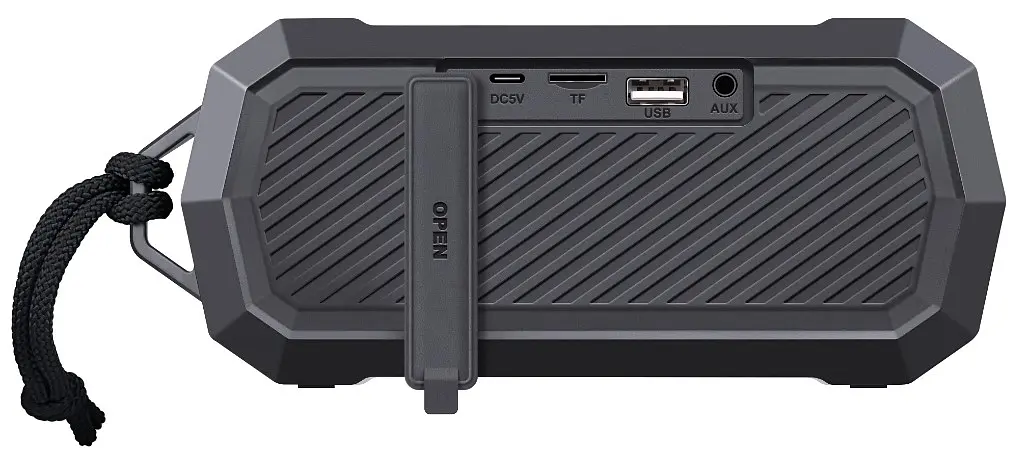 Портативная акустика Defender Octagon Black (65039) (6974734) - фото 6