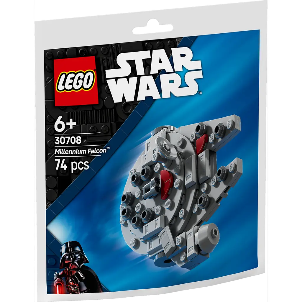 Конструктор LEGO Star Wars Минимодель Сокол тысячелетия 74 детали (30708) - фото 2