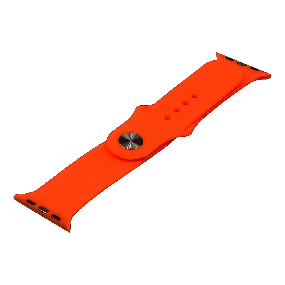 Силиконовый ремешок для Apple Watch Sport Band 42/44/45 мм размер L цвет 13 - фото 2