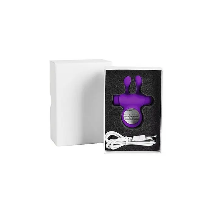 Ерекційне віброкільце S Pleasures Premium Rabbit Ring - фото 3