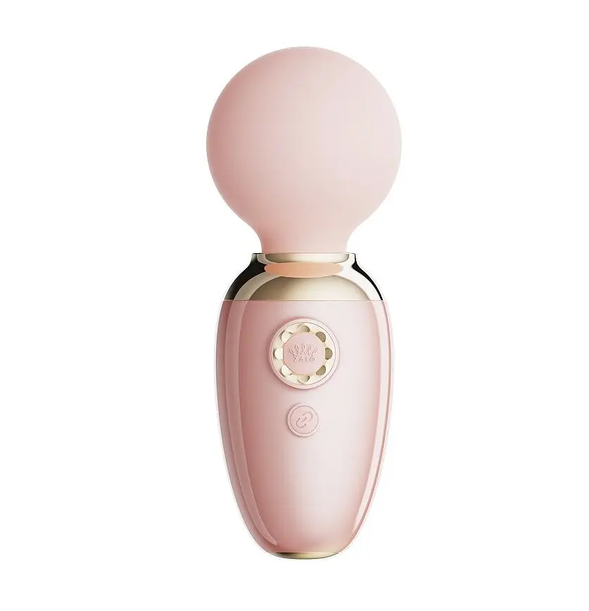 Смарт-вібромасажер Zalo - AVA Sakura Pink, 8 режимів, підігрів, дуже потужний та компактний