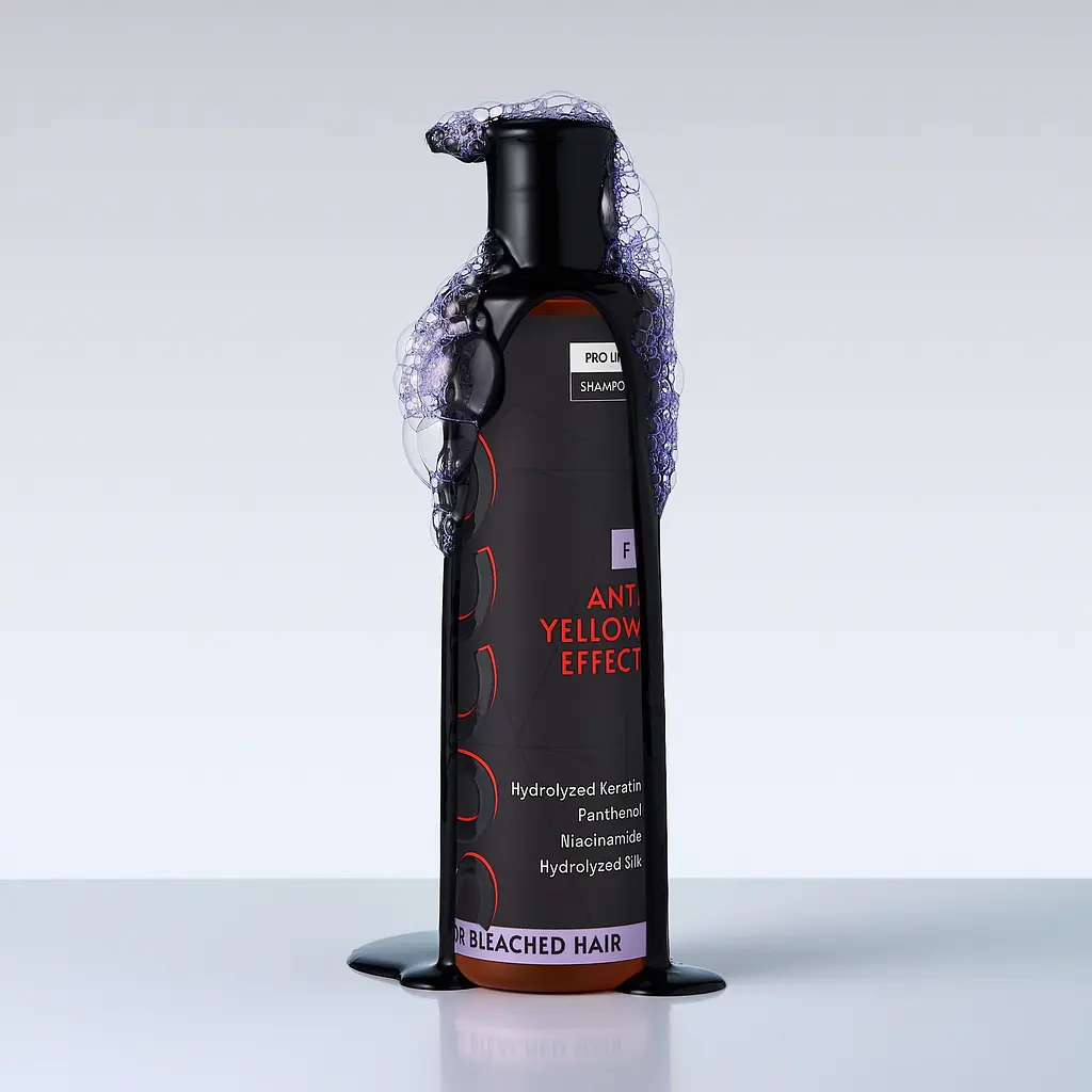 Шампунь від жовтизни для освітленого волосся Anti Yellow Effect Shampoo Succor 250 мл - фото 5