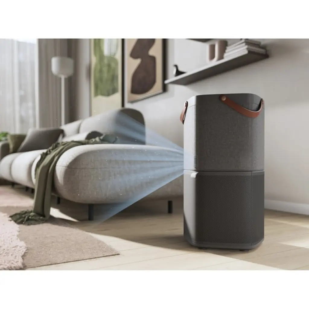 Electrolux Очищувач повітря Electrolux, 145м2, 700м3/год, дисплей, 5-и шаровий HEPA фільтр, Wi-Fi, 9 режимів, сірий - фото 9