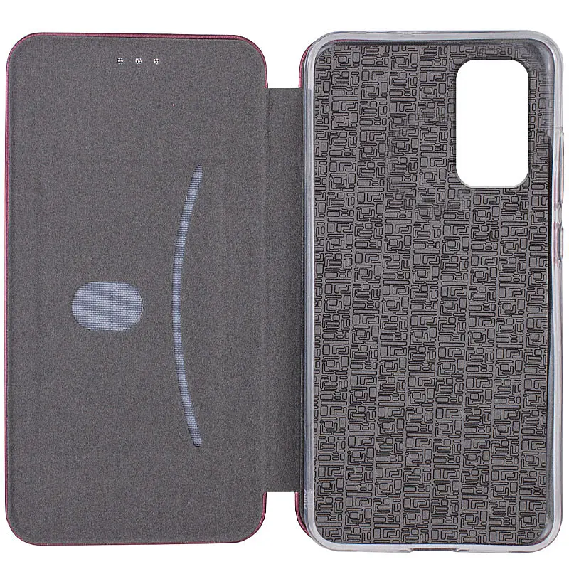 Шкіряний чохол-книжка Classy для Xiaomi Redmi Note 10 Pro / 10 Pro Max Бордовий - фото 3