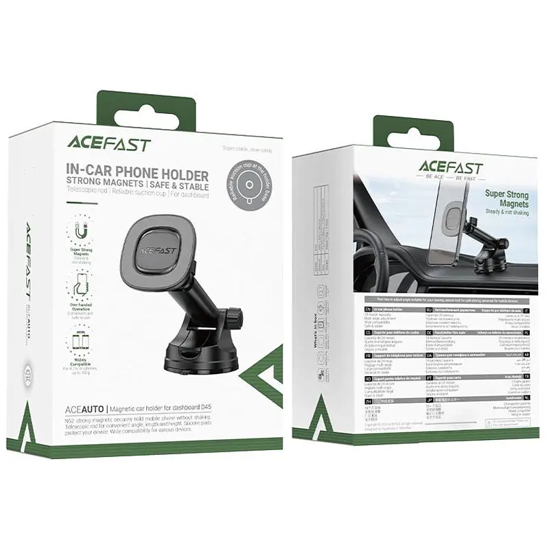 Автодержатель Acefast D45 Black - фото 4