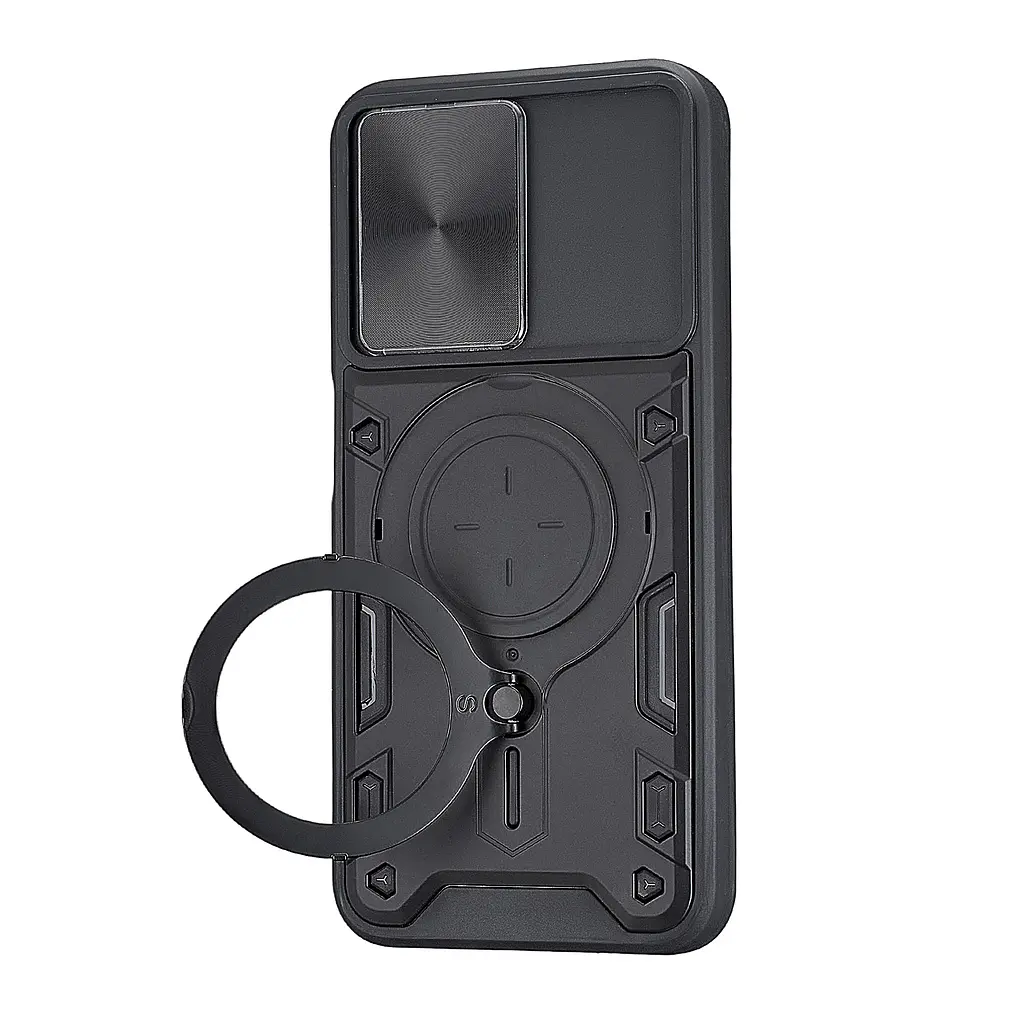 Чохол Full Protection JS Magnetic Samsung A14 4G (A145)/A14 5G (A146) Black - фото 3