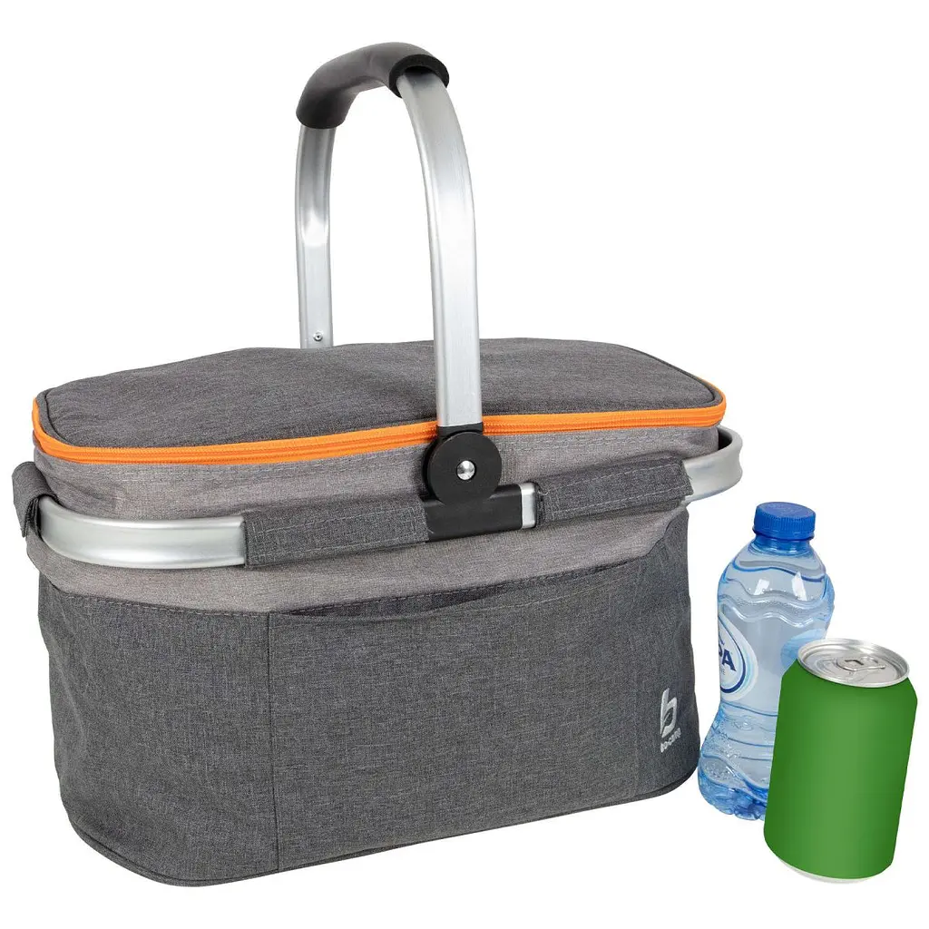Термосумка Bo-Camp Cooler Basket 20 Liters Grey (6702974) - фото 9