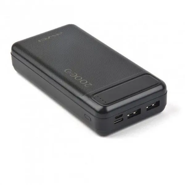Павербанк AWEI P6K Pro 20000mAh з 2 USB портами, micro-USB та USB Type-C - фото 2