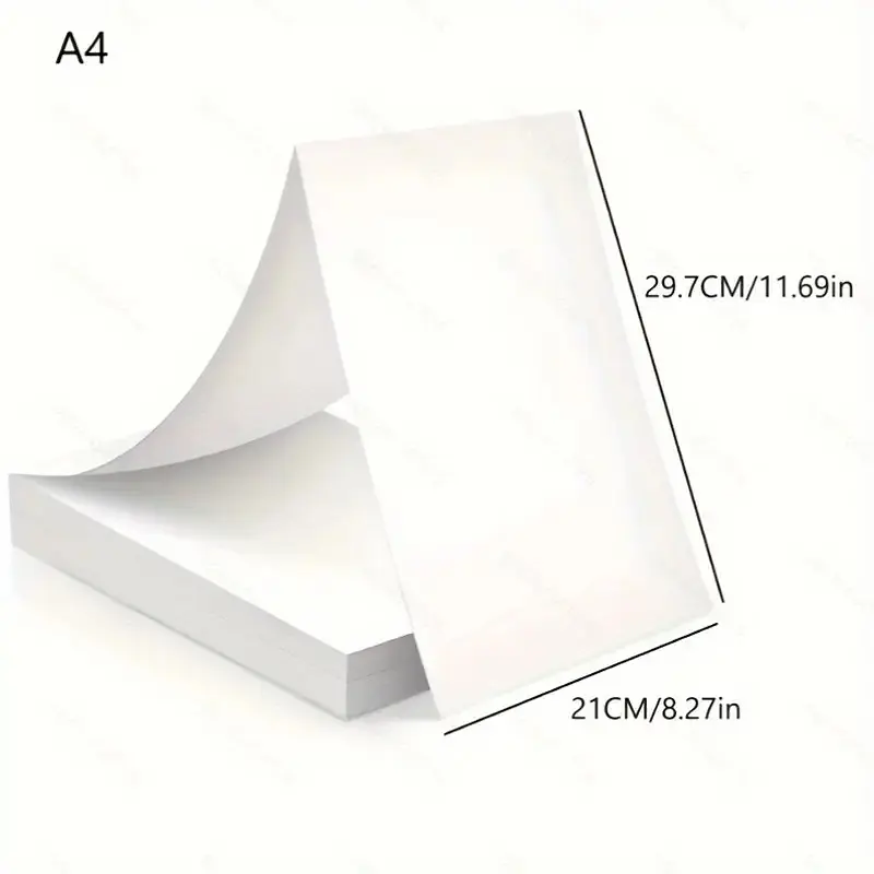 Термопапір A4 для термопринтера папір 210х297мм A4 Folder Thermal Paper UKC 50 аркушів - фото 2