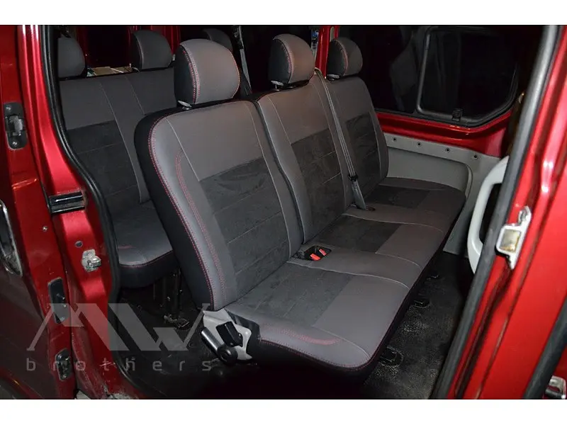 Авточохли модельні MW Brothers для Renault Trafic c 2002 ( 8 - 9 місць ) - фото 3