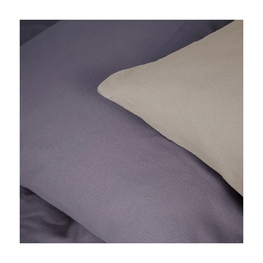 Постільна білизна MirSon 004-001 Cappuchino/Ash grey Фланель 2 x 160 x 220 Сімейний Євро (2200009658501) - фото 6