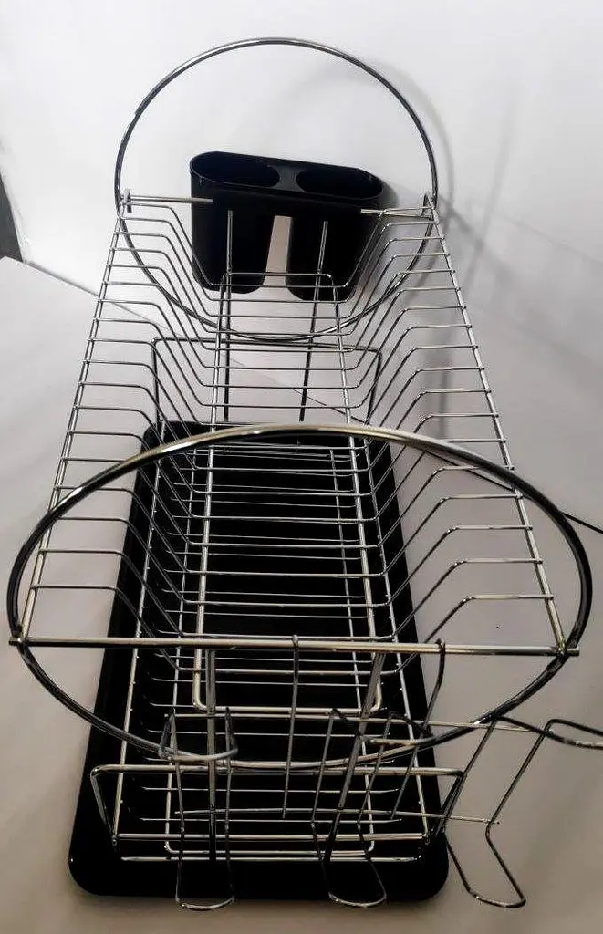 Сушіння для посуду Dish Rack WL 2605 C Silver - фото 3