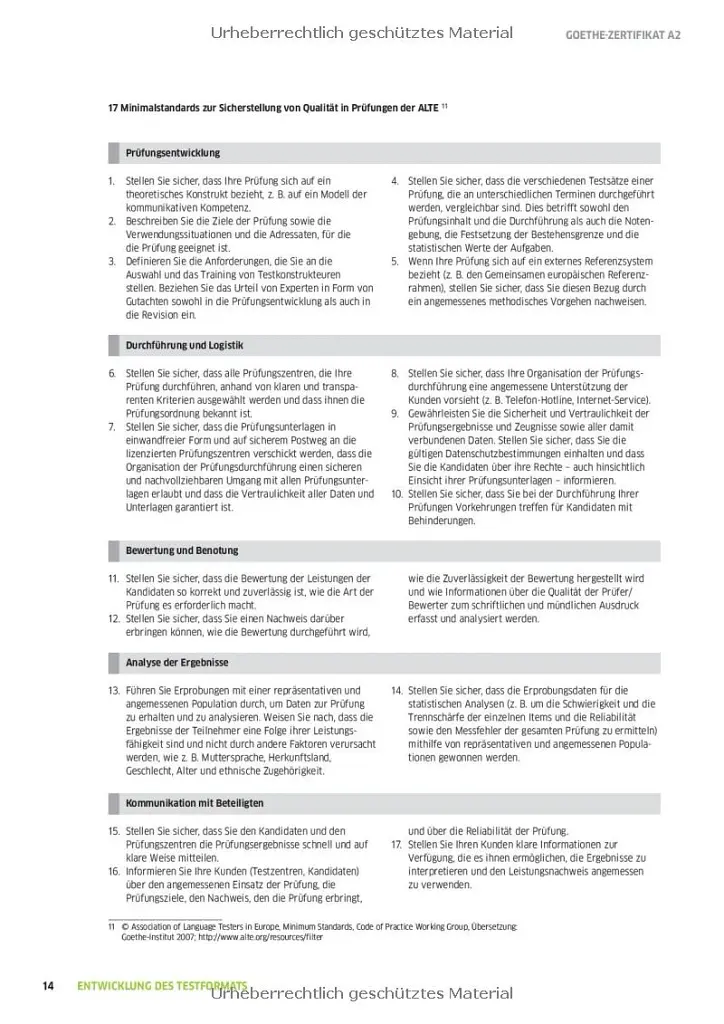 Goethe-Zertifikat A2. Prufungsziele Testbeschreibung fur Jugendliche und Erwachsen - Міхаела Перлманн-Бальме - фото 8