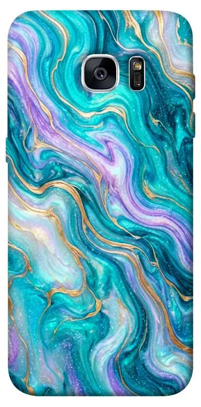 TPU чехол Demsky Mermaid marble для Samsung G935F Galaxy S7 Edge