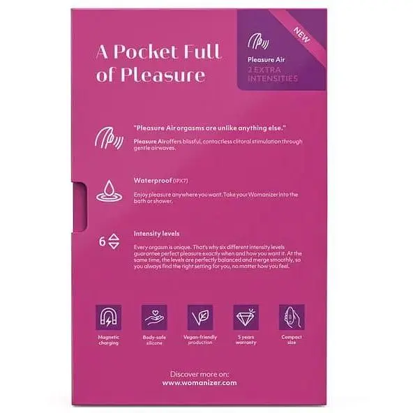Вакуумний кліторальний стимулятор Womanizer Starlet 3 Pink - фото 8
