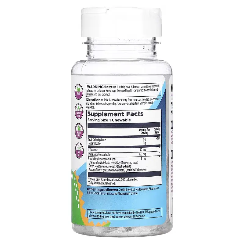 Мультивитамины для детей Relax-a-Saurus 30 Chewables KAL vit0005321 - фото 2