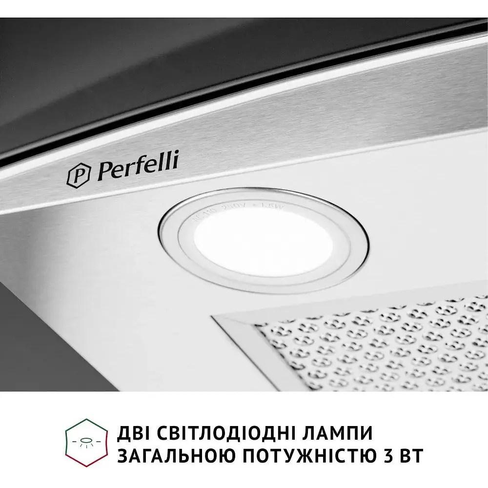 Витяжка Perfelli Grassi 6HMX Inox - фото 4