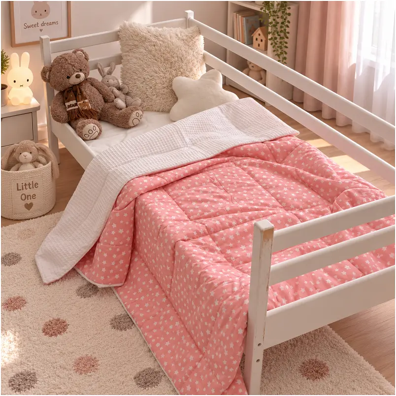 Плед дитячий MirSon Poplin Waffle Pony 150х220 см (2200013893363) - фото 6