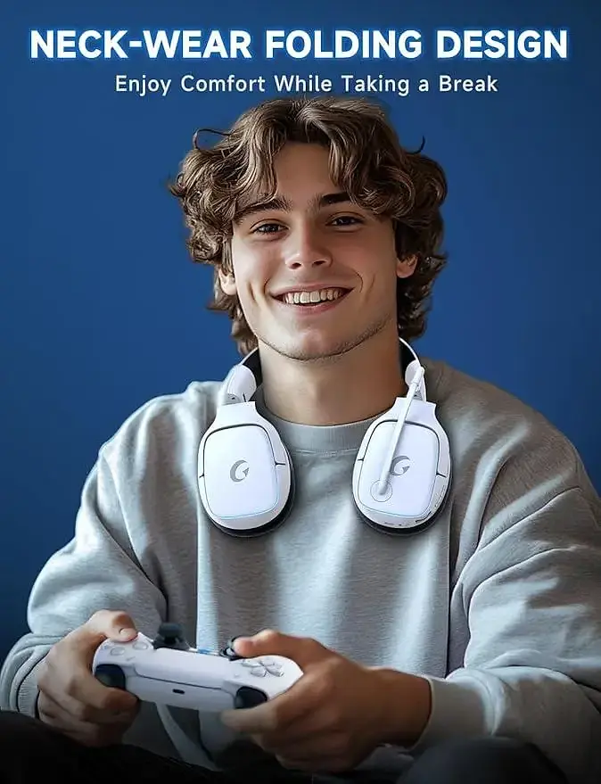 Наушники CapTain 780 Gaming Headset White - фото 2