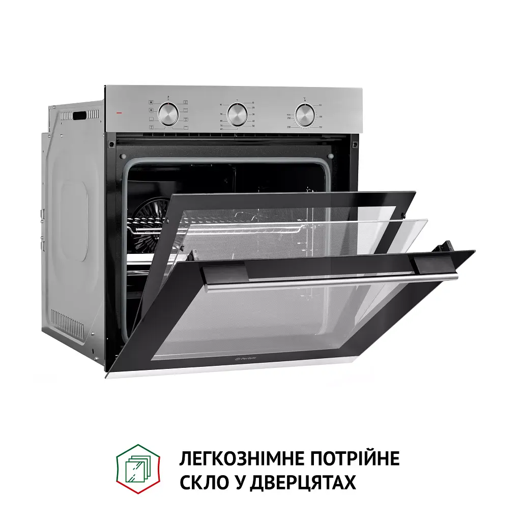 Духова шафа електрична Perfelli Diamond 6M8L Inox - фото 4