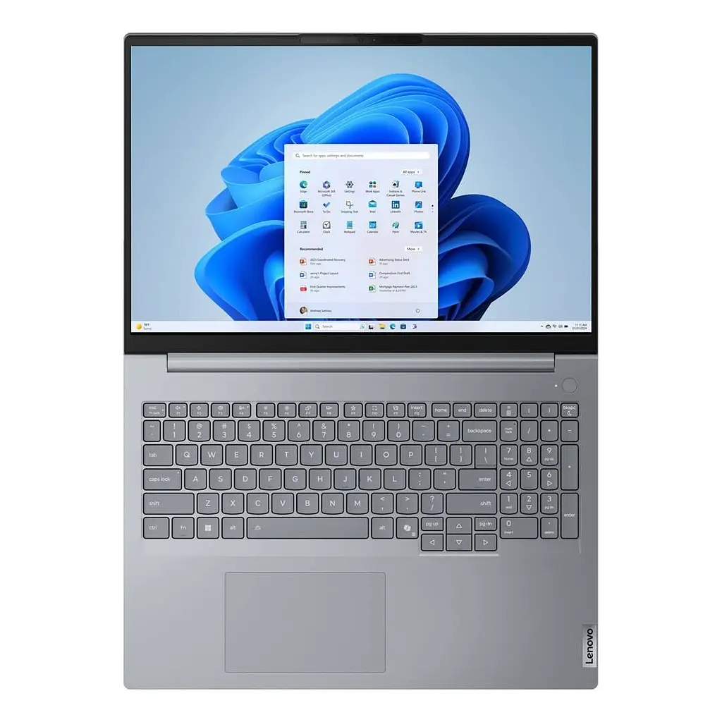 Ноутбук Lenovo ThinkBook 16G8 IRL i5-i5-13420H 16GB DDR5-SDRAM 512GB Wi-Fi 6E 802.11ax Windows 11 Професійна - фото 3