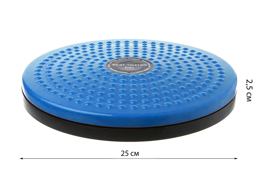 Диск здоров'я EasyFit Waist Twisting синій (EF-1426-BL) - фото 2