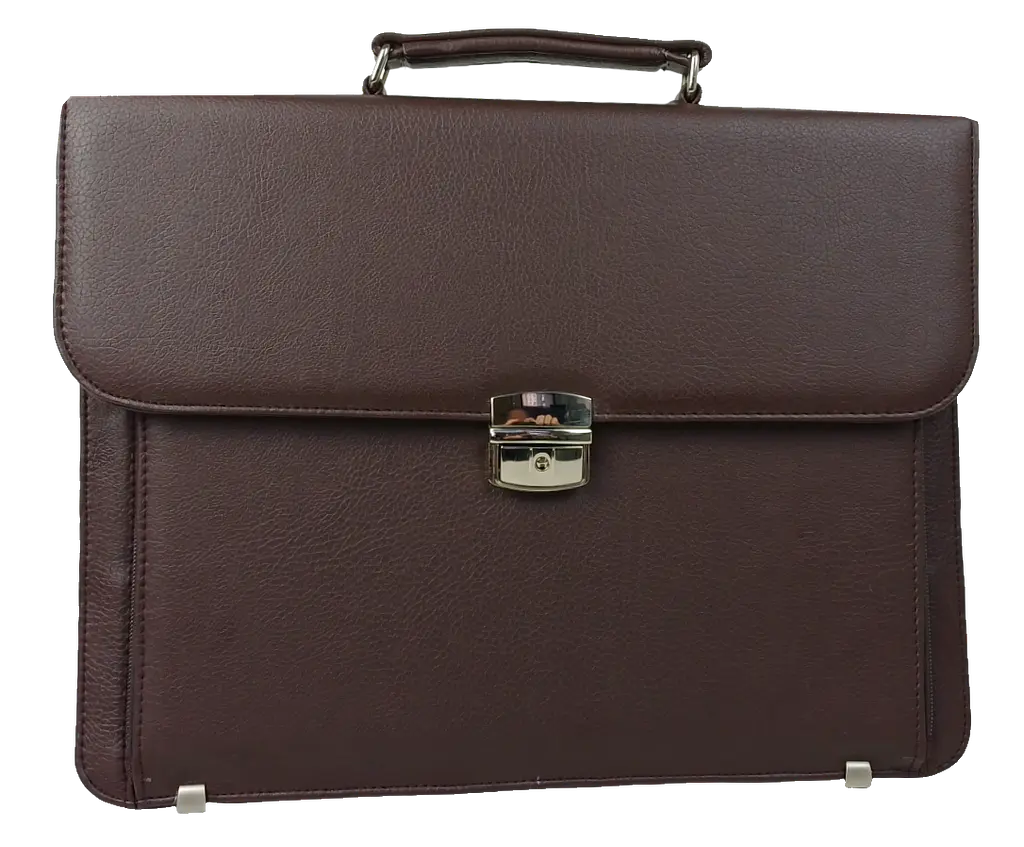 Портфель чоловічий Exclusive Еко-шкіра Коричневий (714000 brown) - фото 2