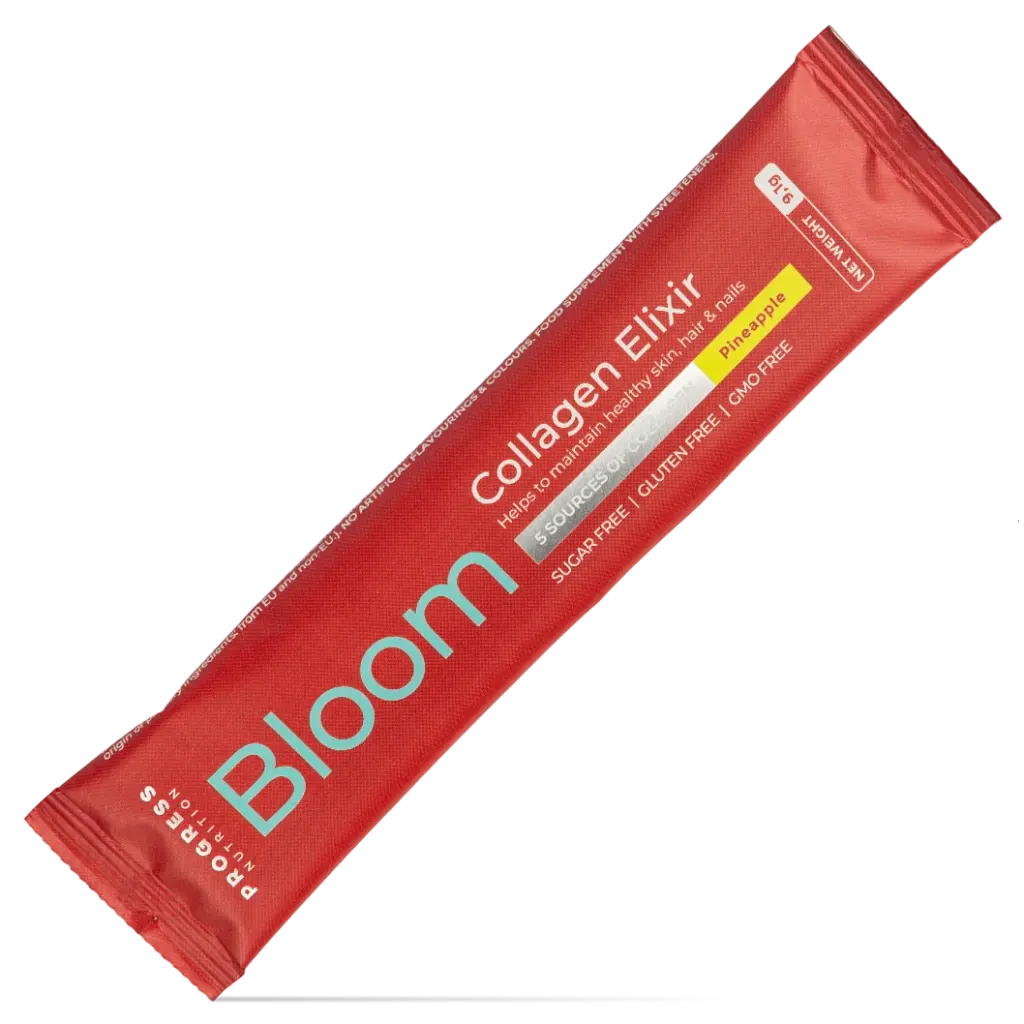 Колагеновий еліксир Progress Nutrition Bloom Collagen Ананас 30 порцій Без цукру Без глютену - фото 2