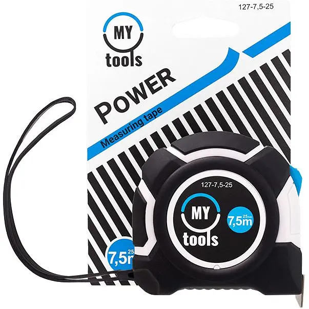 Рулетка вимірювальна My Tools Power 7.5 м (127-7,5-25) - фото 6