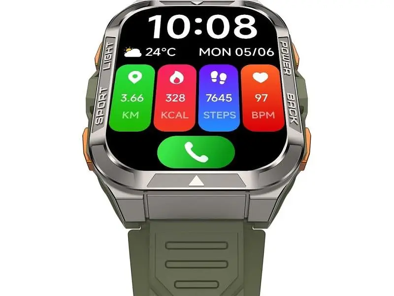 Смарт-годинник Blackview W80 Pro Green (6931548324072) - фото 4