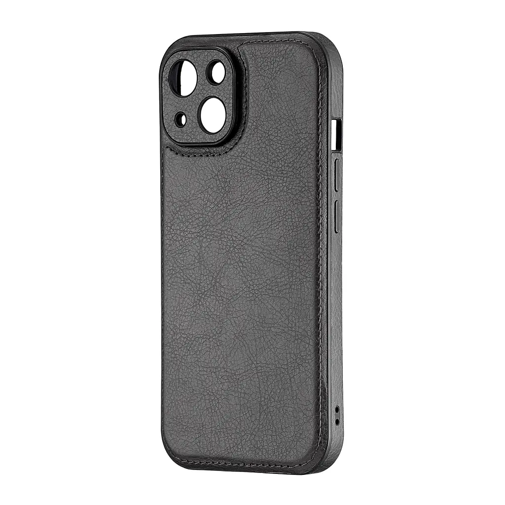 Чохол Jinduka Leather Protected Camera iPhone 15 Black