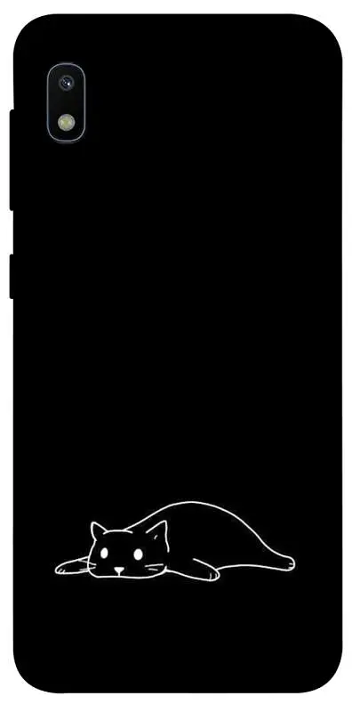 TPU чохол Demsky Lazy cat для Samsung Galaxy A10 (A105F)