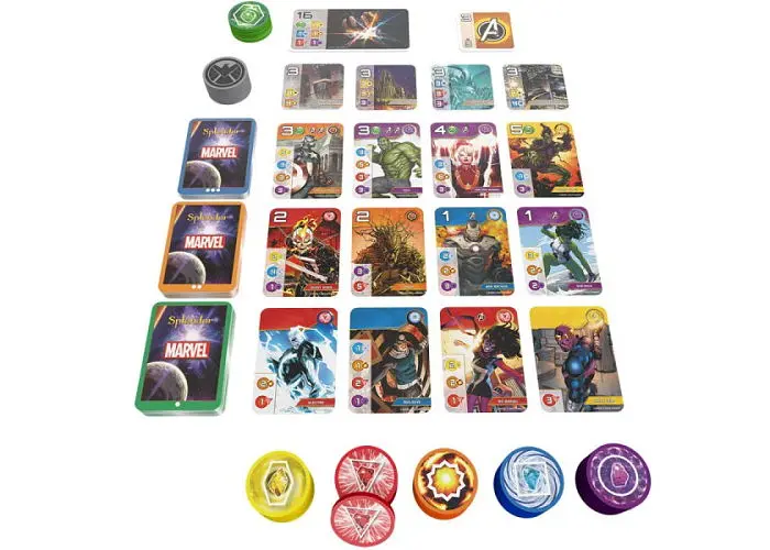 Настольная игра Asmodee Роскошь Марвел (Splendor Marvel) (укр.) (SCSPLMA01UKR) - фото 3