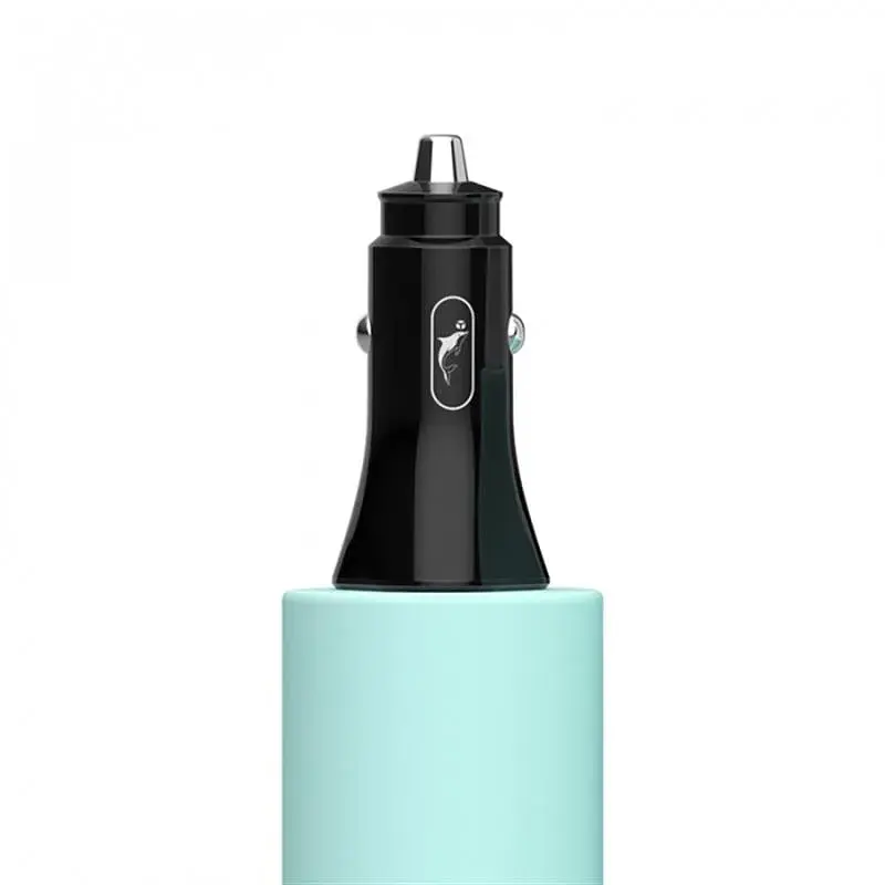 Автомобільний зарядний пристрій SkyDolphin SZ16 PD+QC3.0 (2USB, 3.1A) Black (AZP-000090) - фото 4