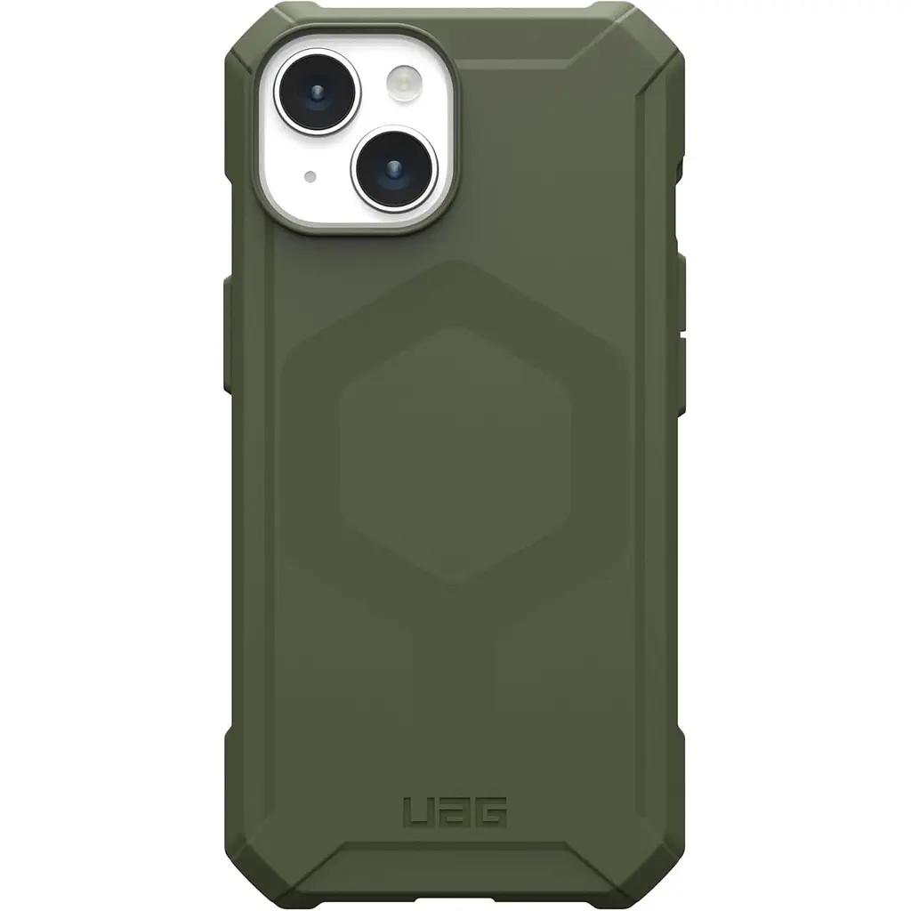 Оригінальний протиударний чохол UAG Essential Armor MagSafe для Iphone 15/14/13 Olive Drab 114288117272 - фото 8